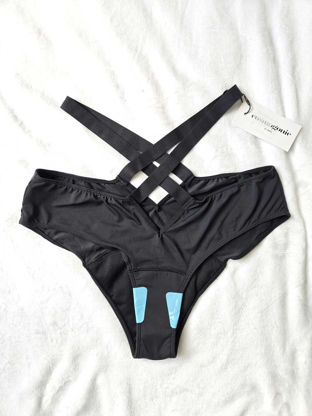 Cosmogonie Paris Strappy Cage Cutout Underwear Black Size M NWT